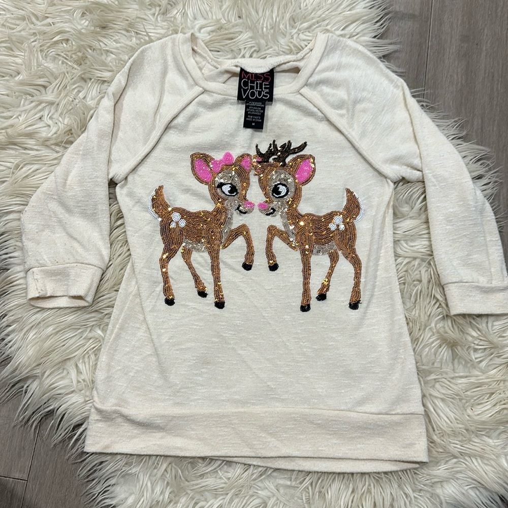 Girls Christmas sweater